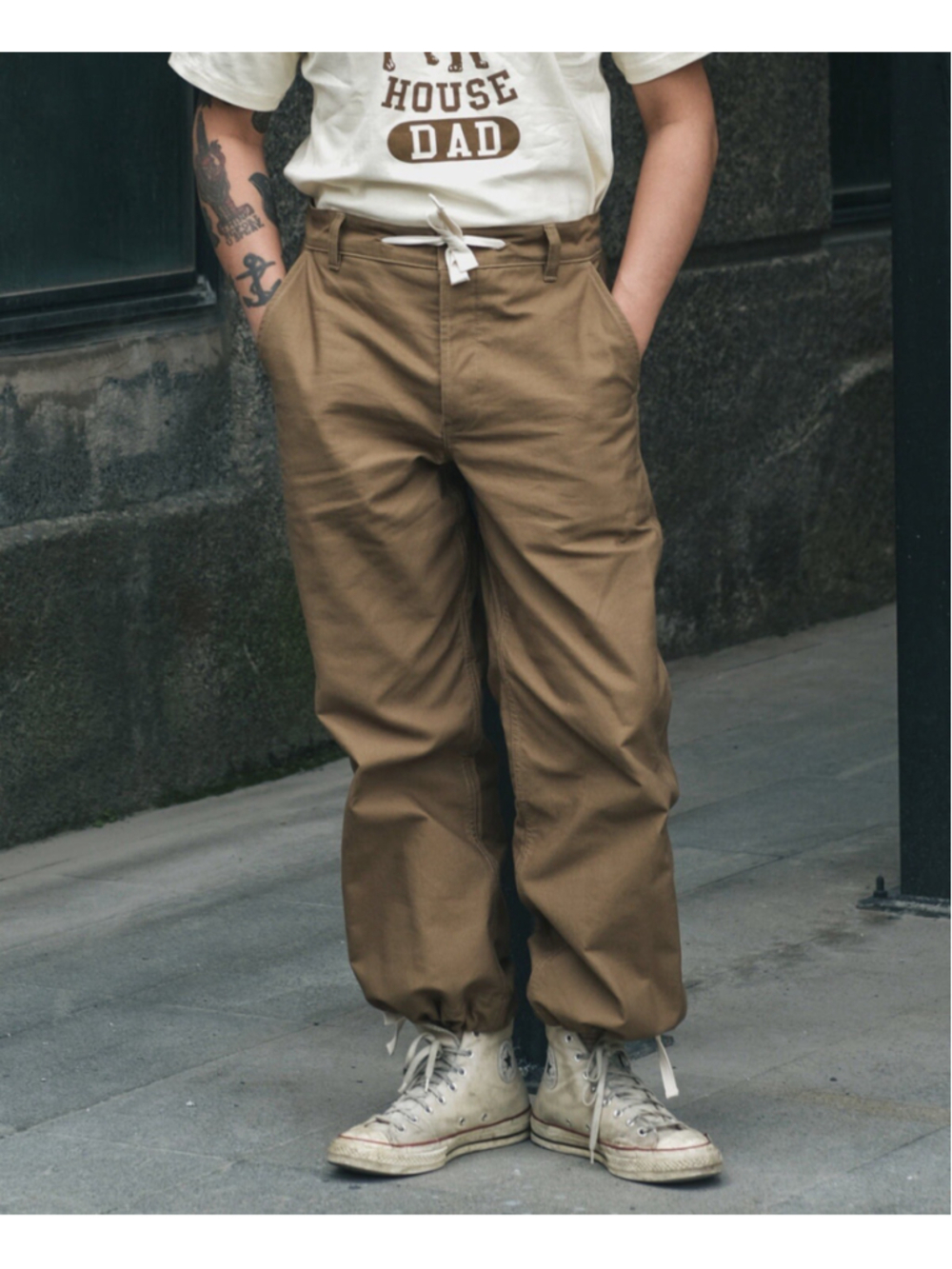 Experimental Test Sample Protective Cover Pants - Khaki Bronson MFG. CO. 32